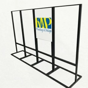 chân standee khung sắt