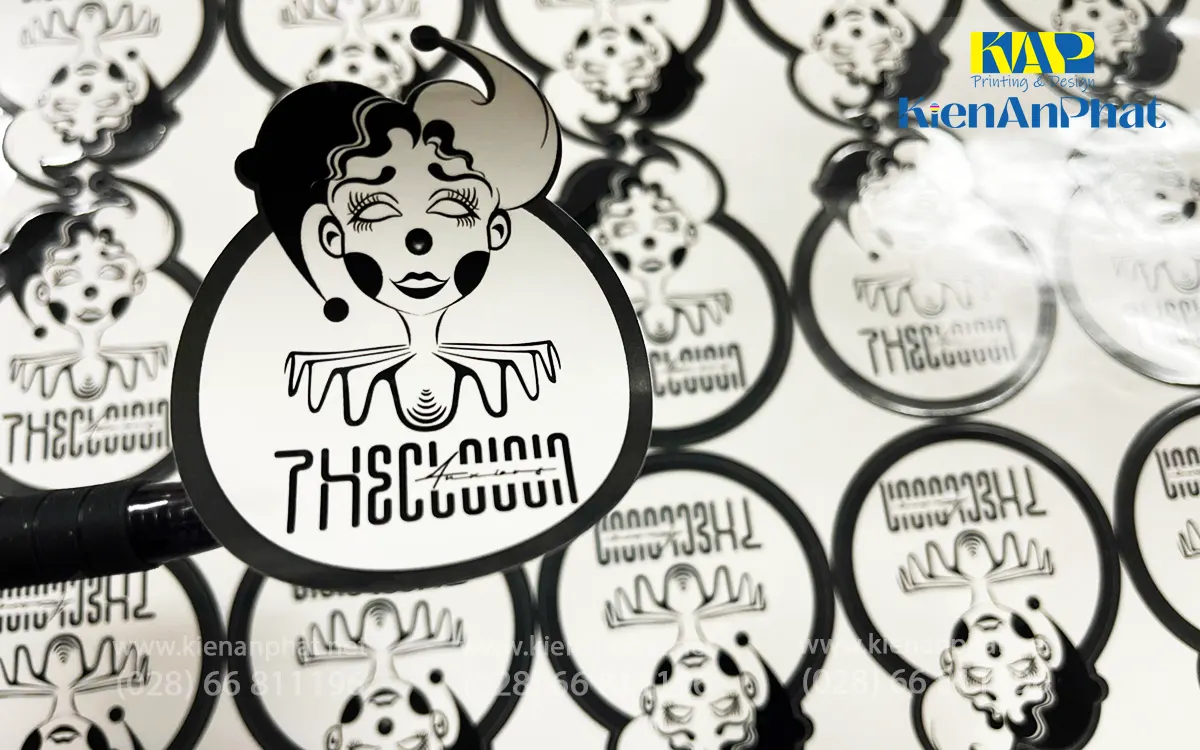In nhãn, tem decal giấy