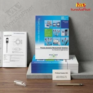 In catalogue dán keo gáy (in offset/ In nhanh kts)