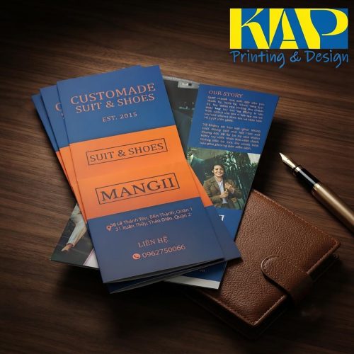 in tờ rơi/brochure tại in Kiến An Phát, tpHCM