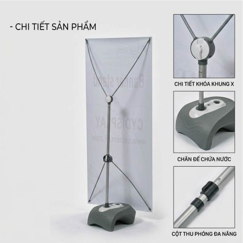 Standee X Đế nước