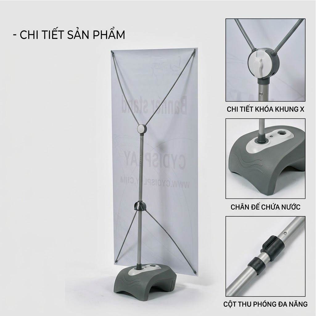Standee X Đế nước