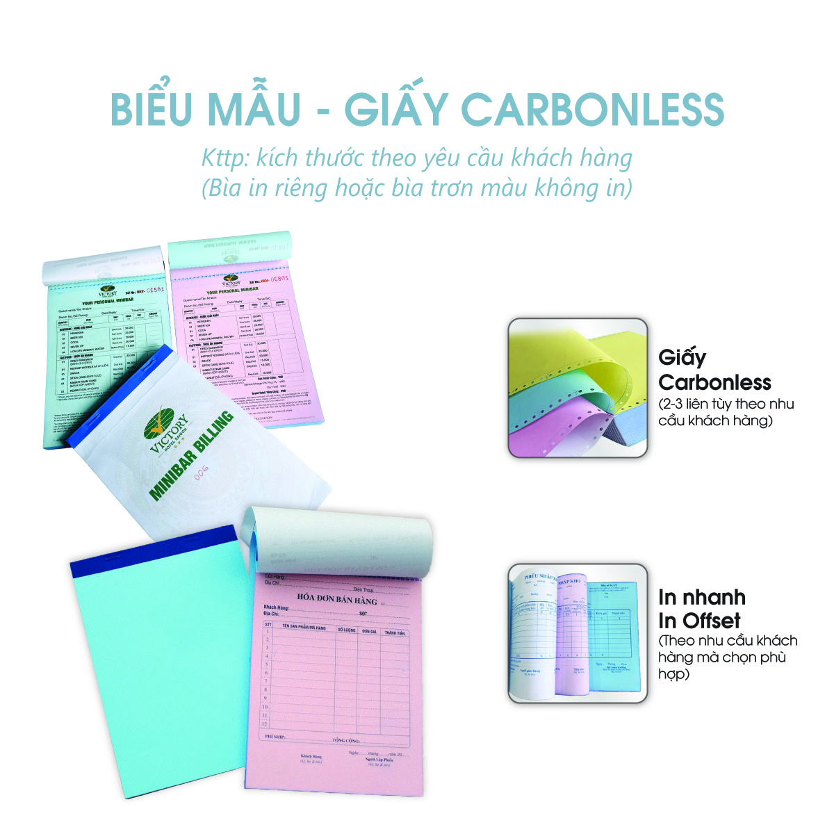In Biểu mẫu giấy carbonless