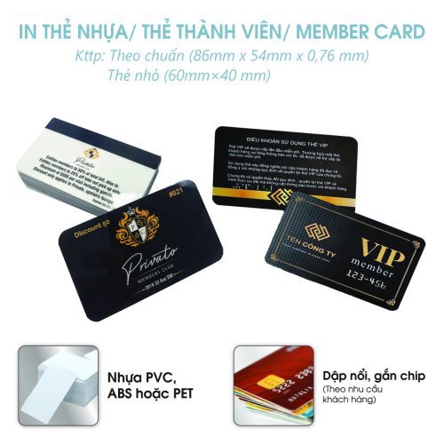 In thẻ nhựa tại tpHCM