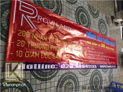 in phông bạt tuyển dụng
