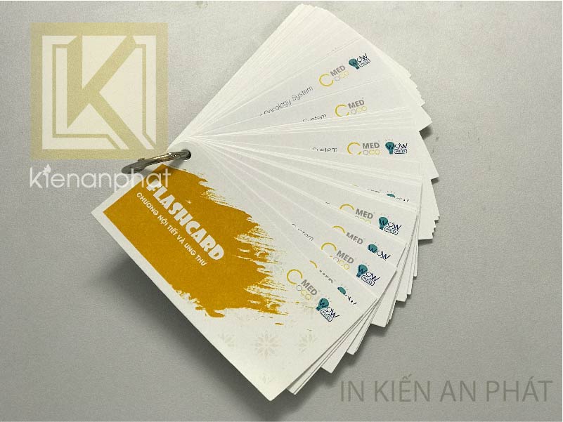 in flashcard