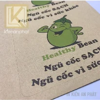 In decal giấy kraft – Chất liệu thân thiện môi trường