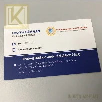In name card giá bao nhiêu – Yếu tố quyết định giá cả