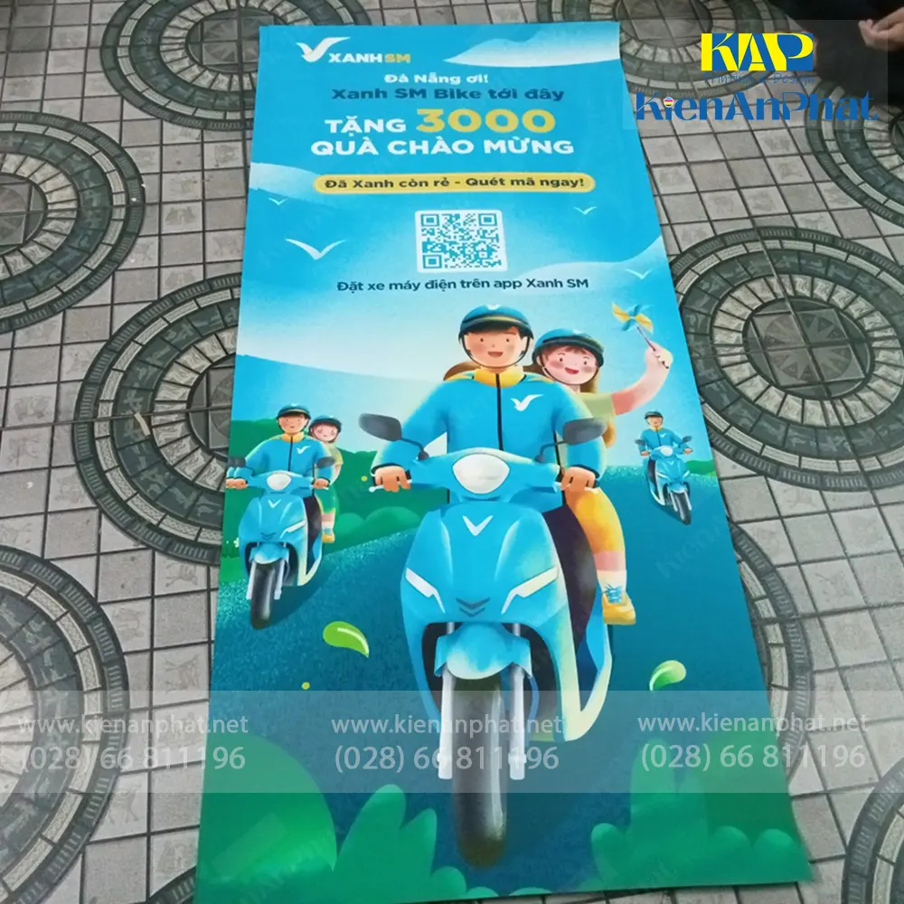 In standee trong nhà, standee ngoài trời lấy ngay tại tpHCM