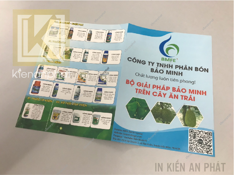 Xưởng in tờ gấp