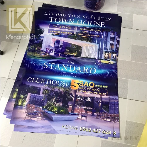 Công ty in poster dán tường, dán kính uy tín tpHCM