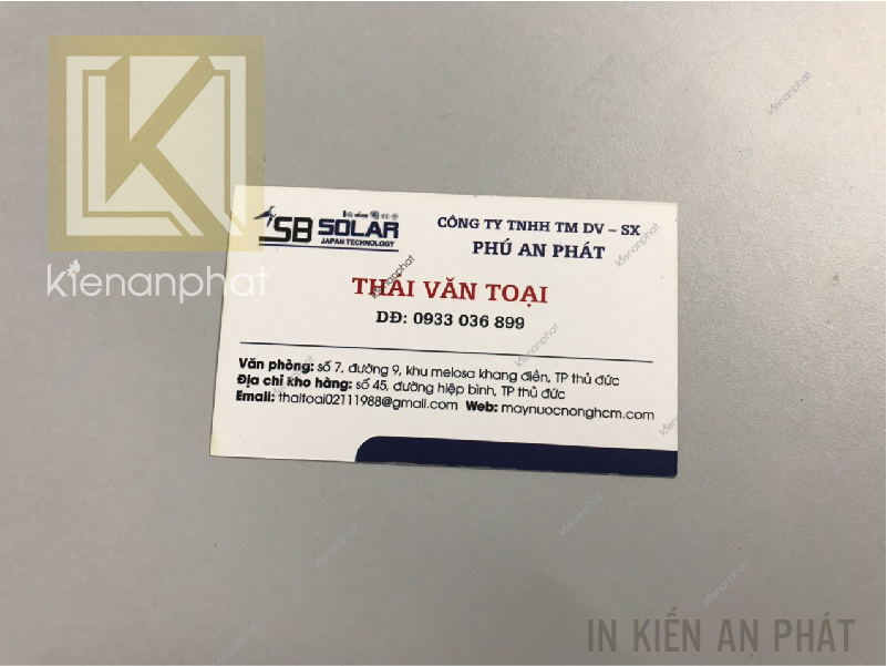 danh thiếp là gì
