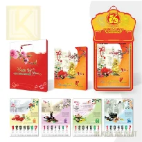 Đặt in lịch tết theo xu hướng mới với số lượng ít