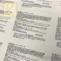 Giấy in tem phụ, nhãn phụ có bao nhiêu loại bạn đã biết?