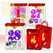 In lịch tết giá rẻ tiết kiệm chi phí gửi Doanh nghiệp
