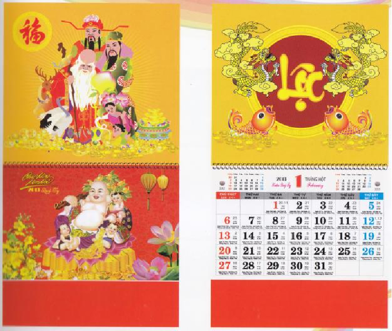 in lịch tết giá rẻ