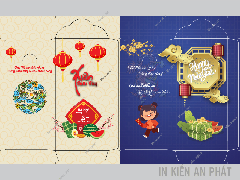 top 5 mẫu bao lì xì 2024