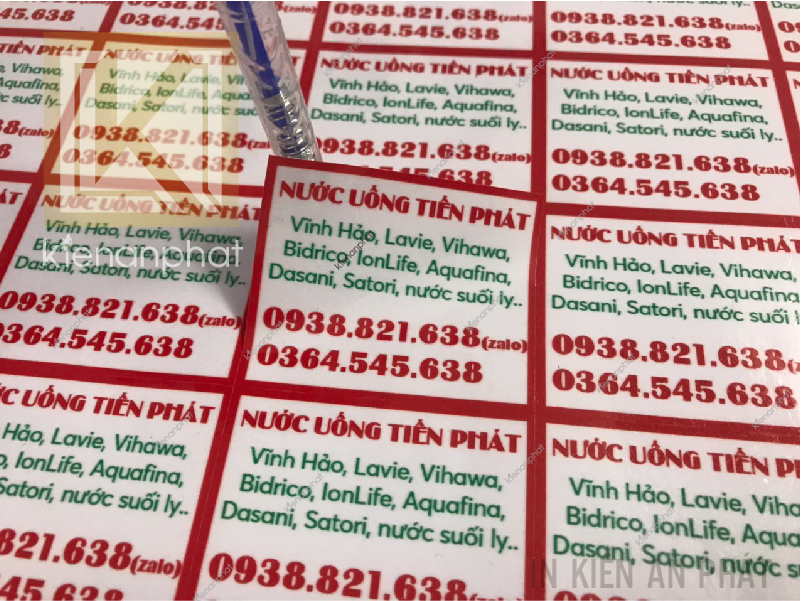 giá in decal