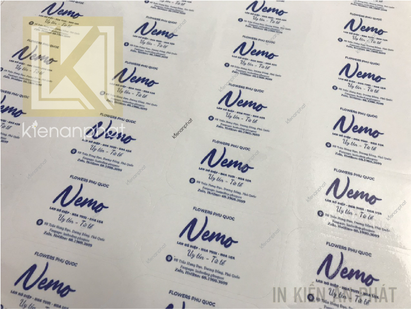 giấy decal in tem nhãn