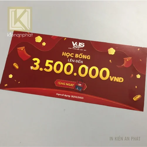 Giấy in voucher thông dụng nhất trên thị trường