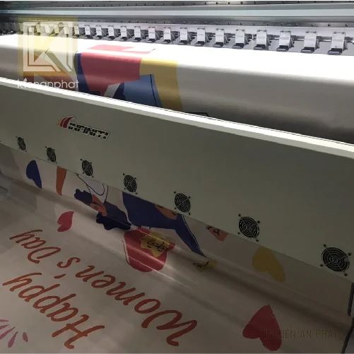 In khổ lớn trên chất liệu bạt hiflex, pp, decal, canvas