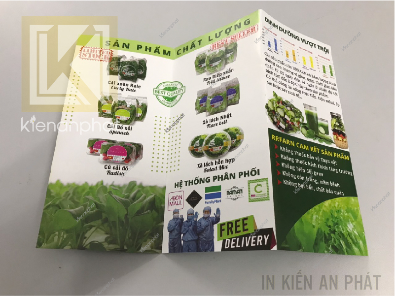 in brochure số lượng ít