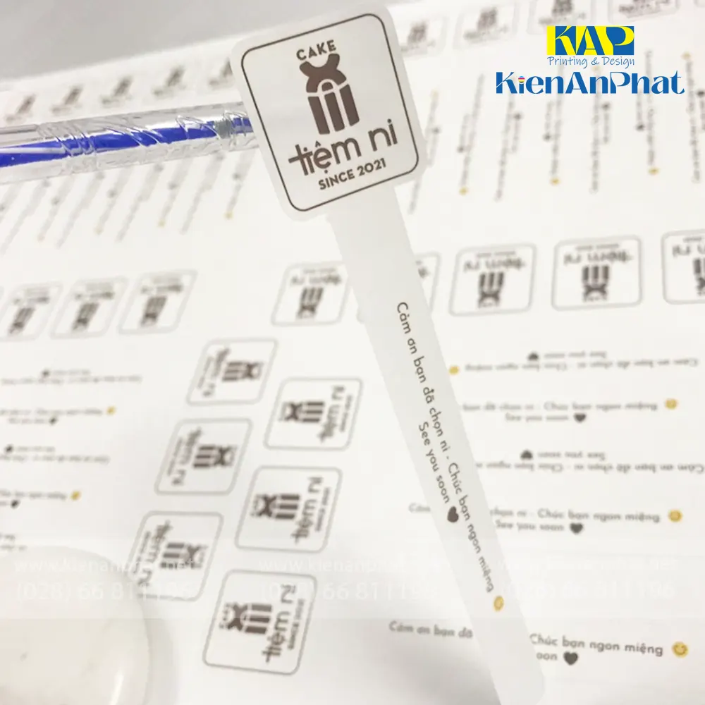 In decal số lượng ít – Giá rẻ – Nhanh tại tpHCM