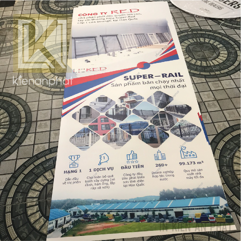 xưởng in standee
