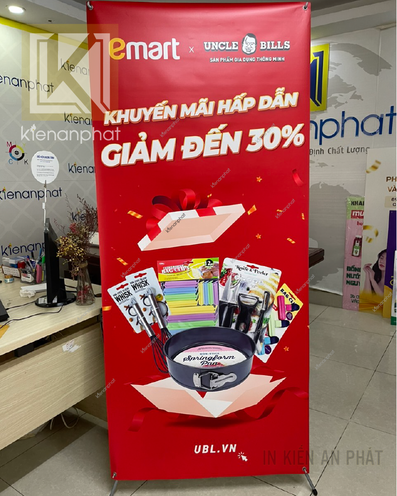 in standee nhanh