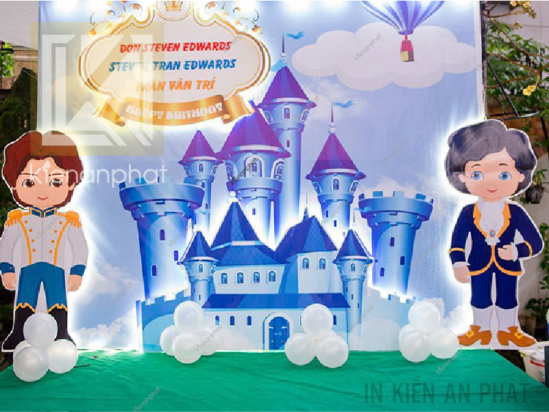 Backdrop sinh nhật - In ấn backdrop, background giá rẻ tại Kiến An Phát