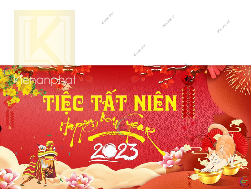 Background Tất Niên: Tạo Không Khí Ấm Cúng Cho Sự Kiện Cuối Năm
