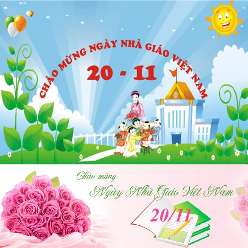 Băng Rôn 20 Tháng 11 (20/11) – In ấn backdrop, background giá rẻ tại tpHCM
