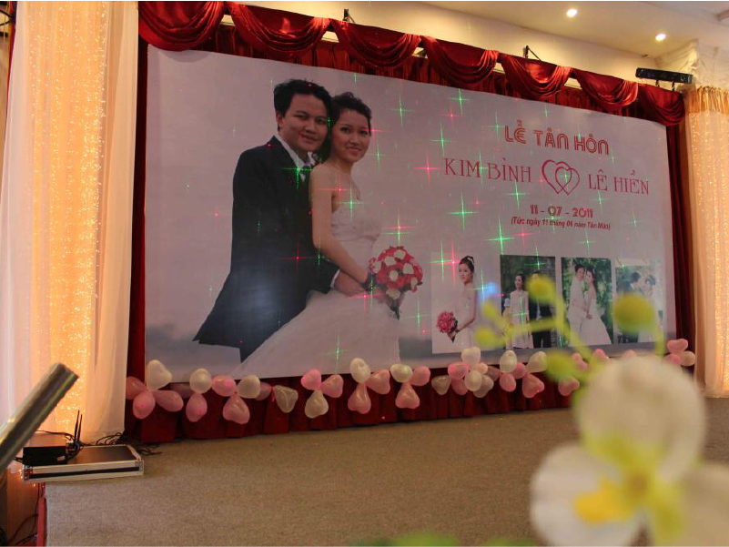 Đám Cưới và Tầm Quan Trọng của Backdrop Đám Cưới