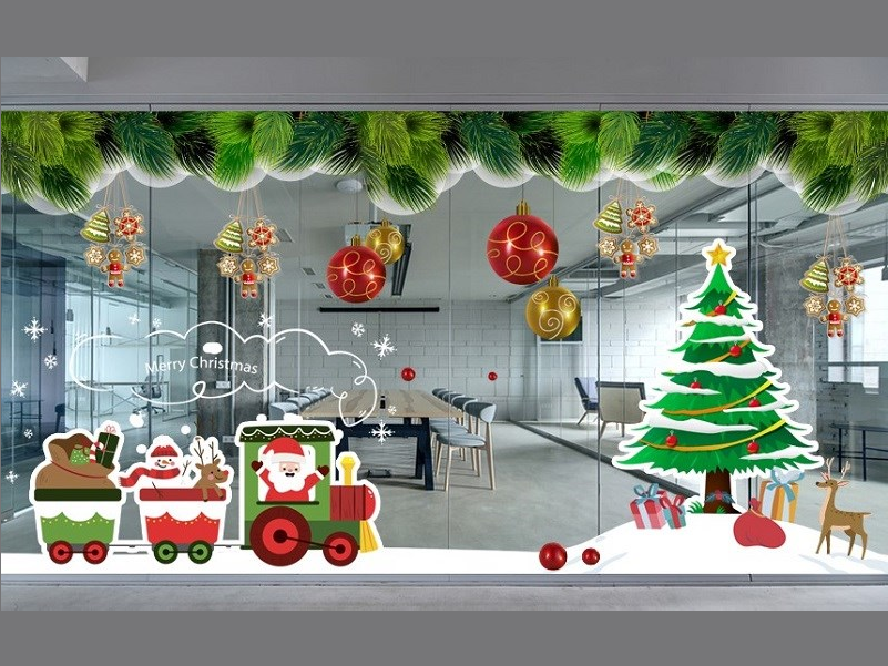 Decal Trang Trí Noel, Lựa Chọn Hoàn Hảo Cho Không Gian Nhà Bạn
