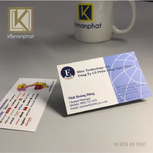 Giá In Name Card 2 Mặt và Chất Liệu Thông Dụng tại In Kiến An Phát