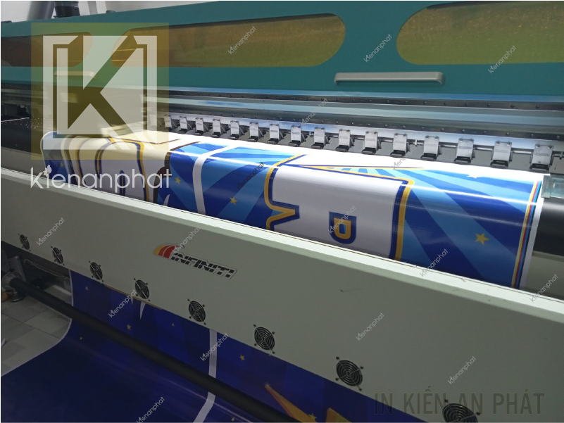 Xưởng in bạt hiflex chất lượng cao tại in Kiến An Phát, TP.HCM