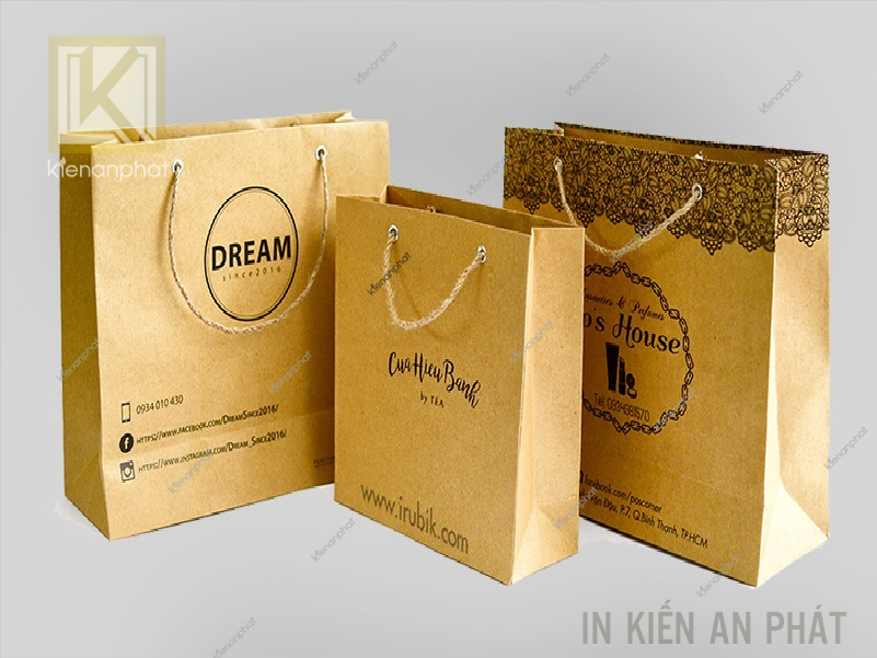 Chất liệu giấy kraft làm túi