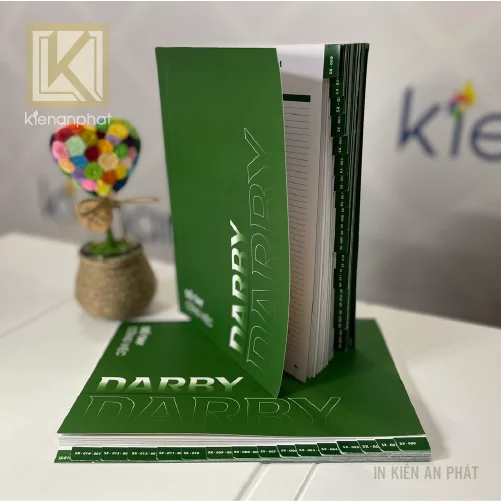 Xưởng in sổ tay theo yêu cầu Kiến An Phát, tpHCM