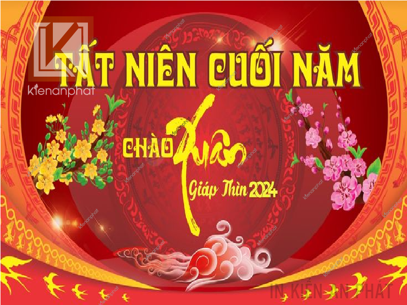 Backdrop tiệc tân niên: Ý nghĩa và sự lựa chọn hoàn hảo