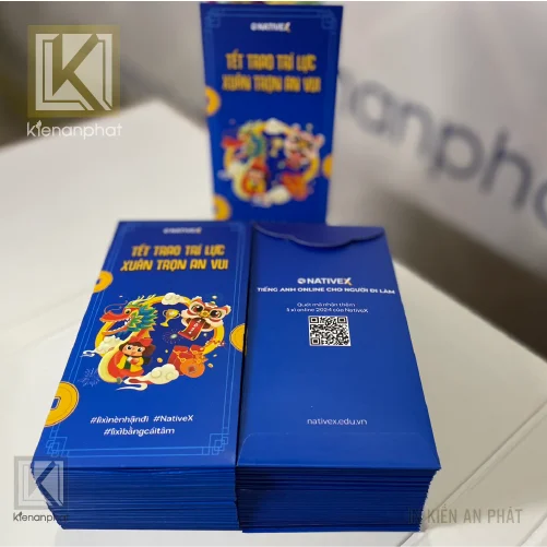 In bao lì xì 2025 tết năm Ất Tỵ tại tpHCM