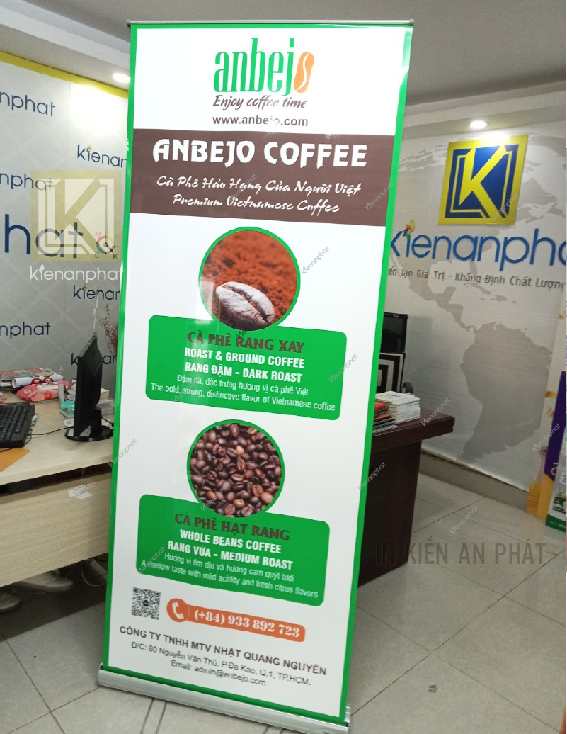 Kích thước standee đứng và các loại standee chuẩn phổ biến