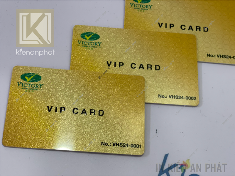 Dịch vụ in thẻ nhựa PVC giá rẻ tại in Kiến An Phát, tpHCM
