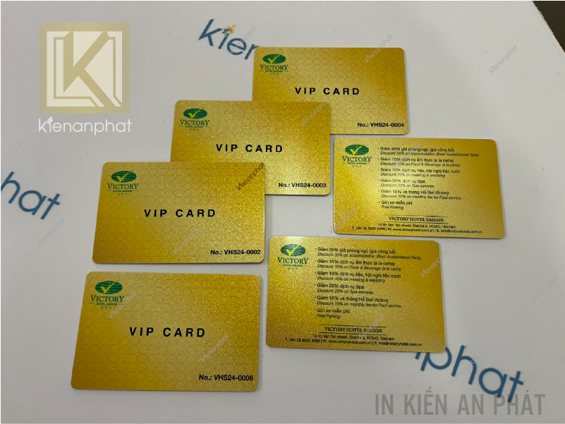 Giới thiệu về in thẻ nhựa theo yêu cầu tại Kiến An Phát, tpHCM