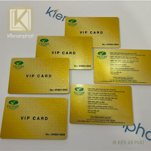 Xưởng in thẻ nhựa theo yêu cầu Kiến An Phát tại tpHCM