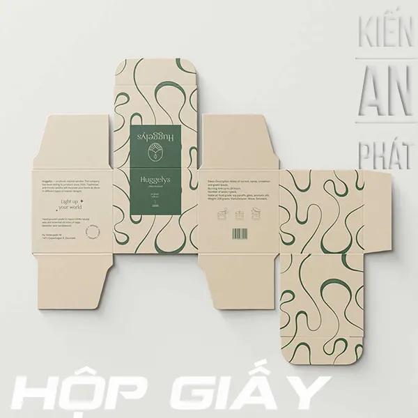 Thiết kế in hộp giấy đựng quà theo phong cách riêng