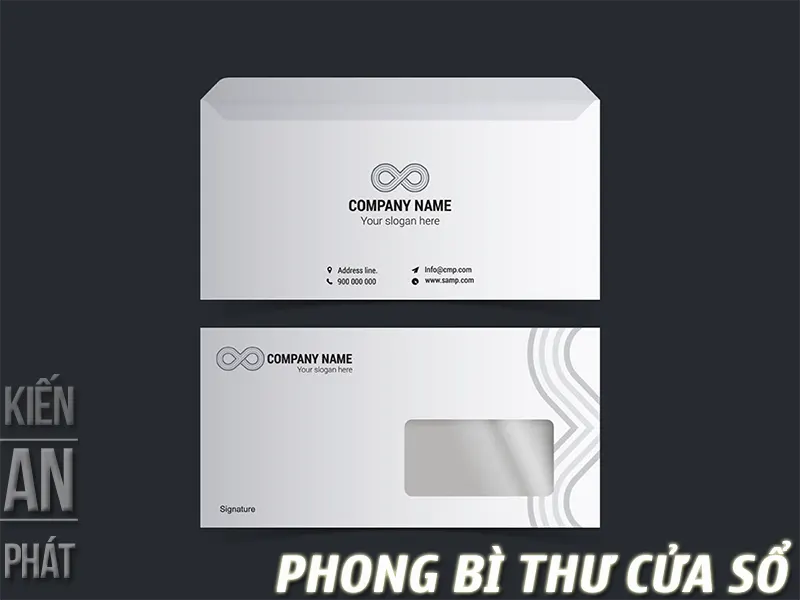 Thiết kế phong bì thư ấn tượng và chuyên nghiệp