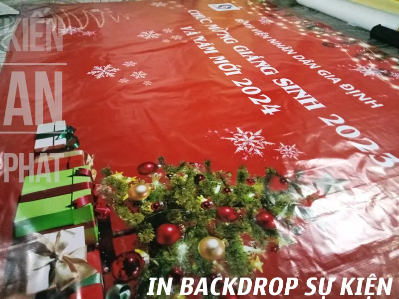 In backdrop sự kiện ngoài trời và trong nhà tại tpHCM