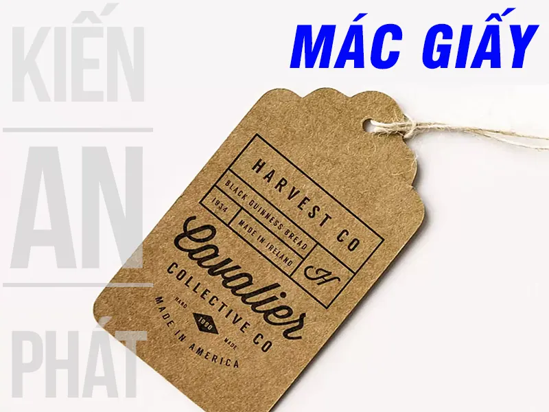 In mác giấy quần áo giá rẻ tại TPHCM
