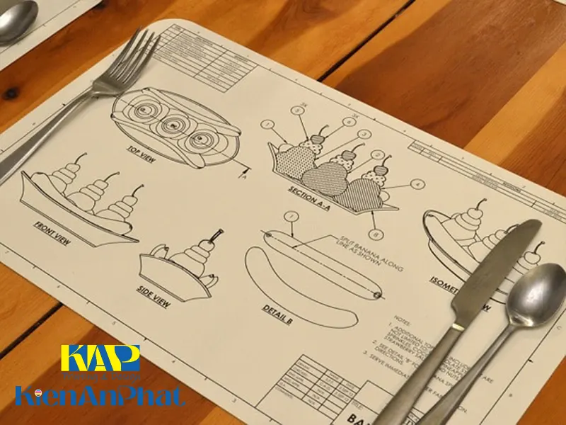 In Giấy Lót Bàn Ăn Giá Rẻ, Chuyên Nghiệp tại tpHCM