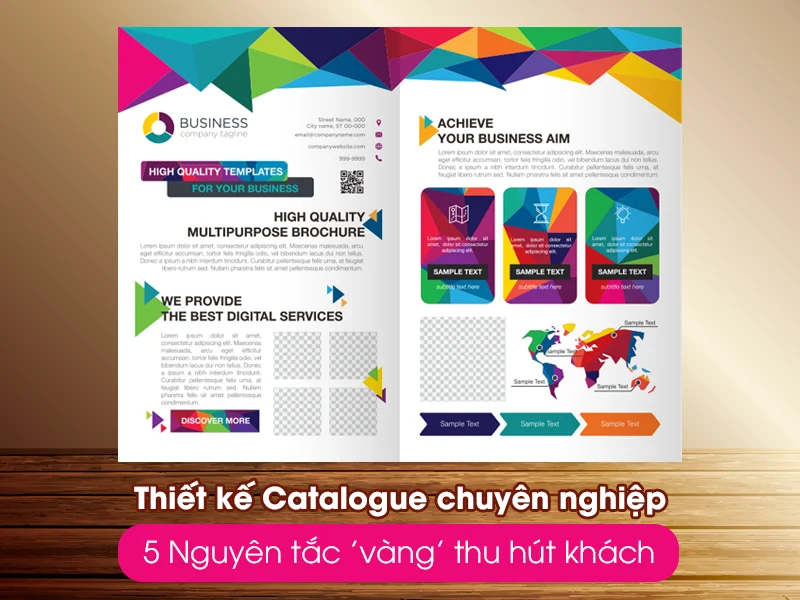 Thiết kế Catalogue chuyên nghiệp: 5 Nguyên tắc ‘vàng’ thu hút khách hàng
